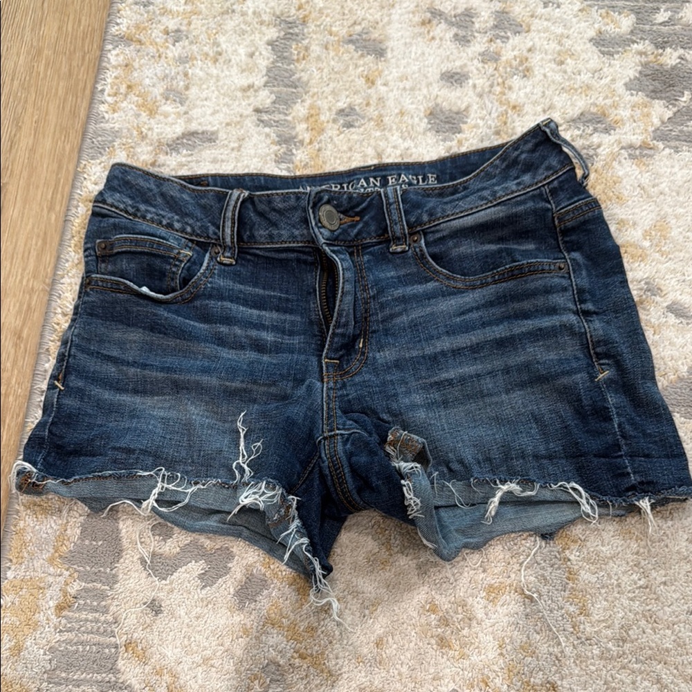 American Eagle Outfitters Women's Blue Denim Shorts